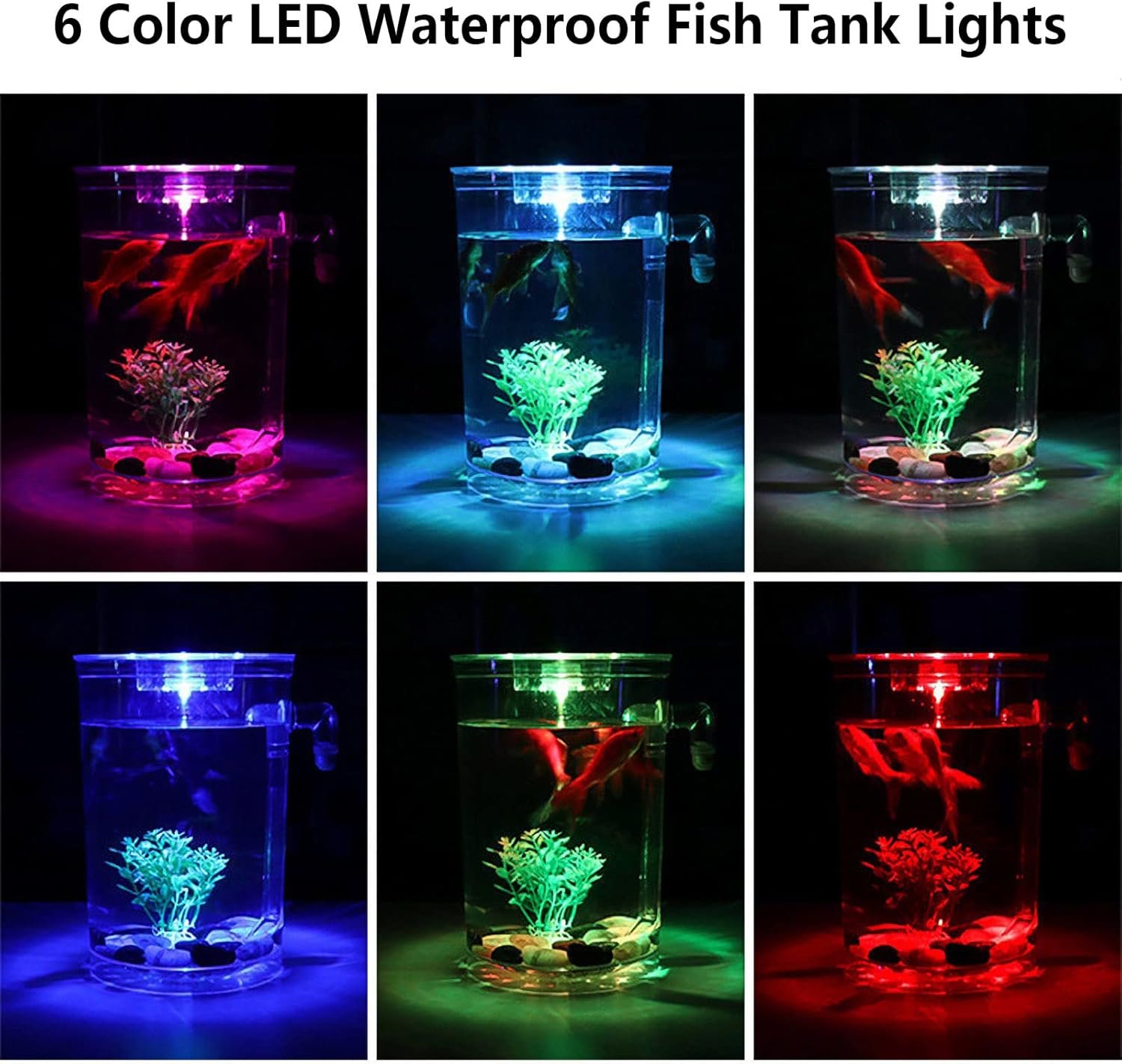 OEM 1 Gallon Betta Fish Tank 360 Aquarium LED Light Automatic Cleaning Starter Kit Desktop Decor Factory OEM 1 Gallon Betta Fish Tank 360 Aquarium LED Light Automatic Cleaning Starter Kit Desktop Decor Factory
