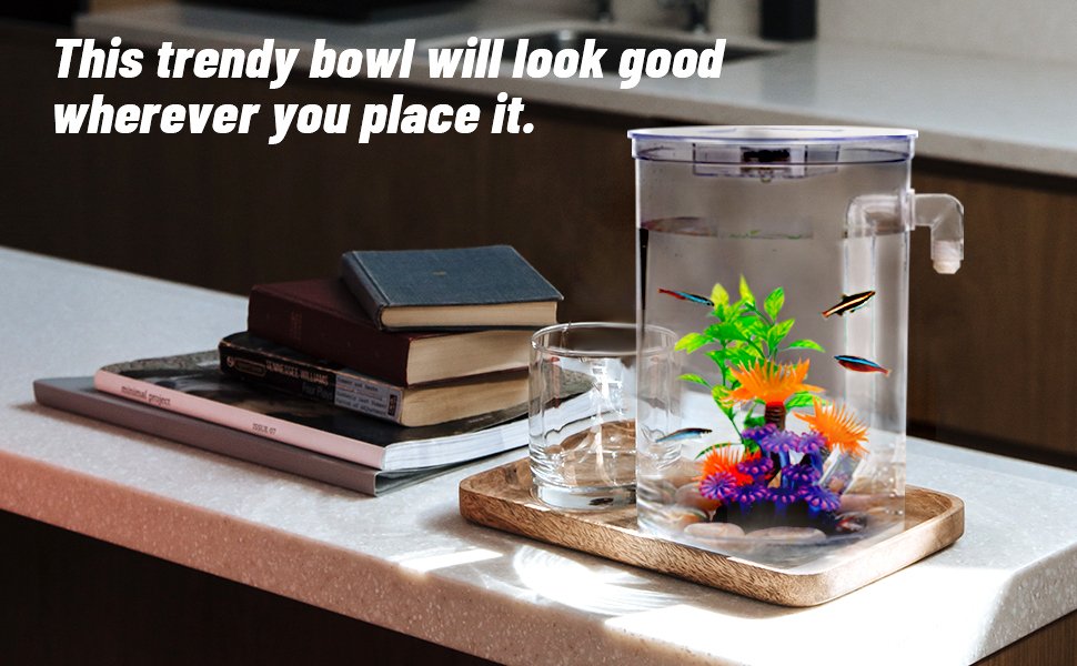 OEM 1 Gallon Betta Fish Tank 360 Aquarium LED Light Automatic Cleaning Starter Kit Desktop Decor Factory OEM 1 Gallon Betta Fish Tank 360 Aquarium LED Light Automatic Cleaning Starter Kit Desktop Decor Factory