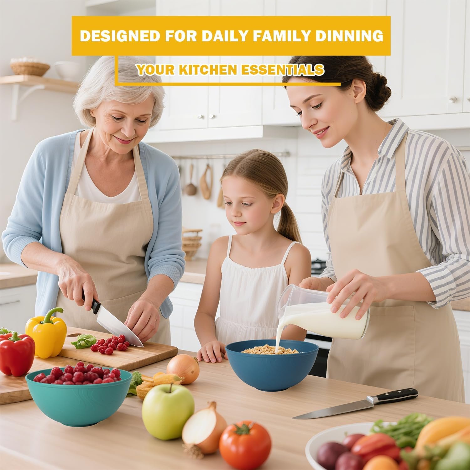 Wholesale Unbreakable 40 OZ Wheat Straw Cereal Bowls Set of 6 Microwave Dishwasher Safe for Kitchen Outdoors Salad Soup Ramen Factory Wholesale Unbreakable 40 OZ Wheat Straw Cereal Bowls Set of 6 Microwave Dishwasher Safe for Kitchen Outdoors Salad Soup Ramen Factory