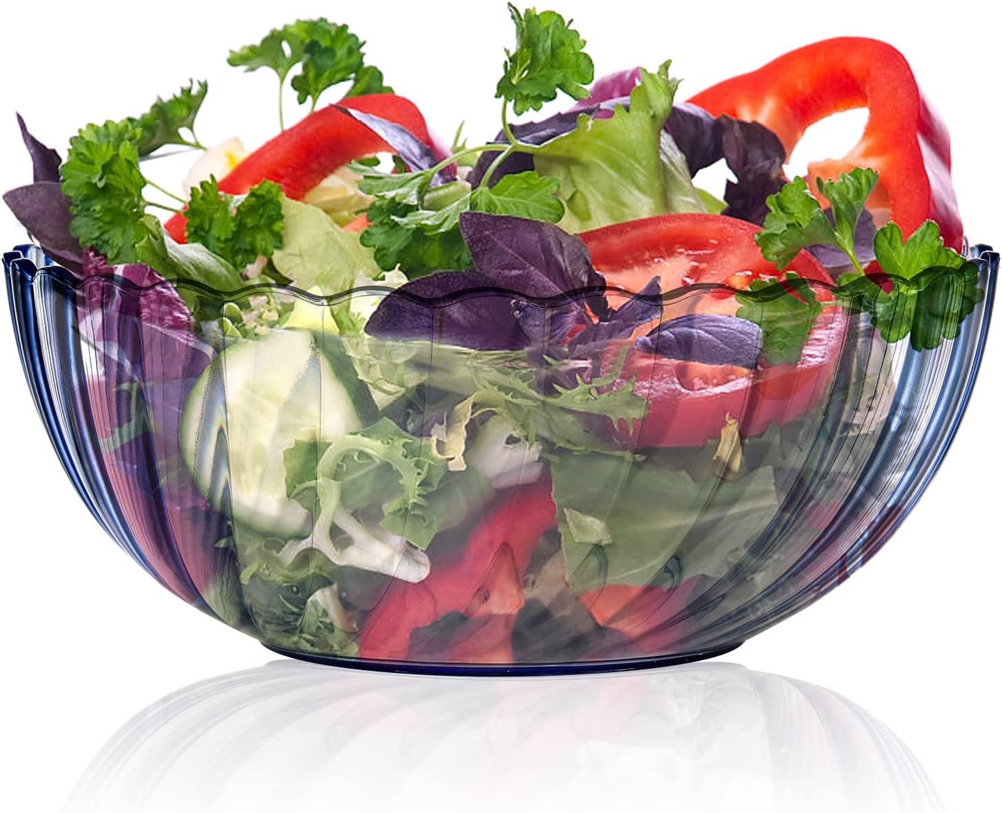 Wholesale 4 Pack 74oz Break Resistant Multicolor Plastic Serving Mixing Bowls for Salad Fruit Popcorn Chip and Dip Factory Wholesale 4 Pack 74oz Break Resistant Multicolor Plastic Serving Mixing Bowls for Salad Fruit Popcorn Chip and Dip Factory