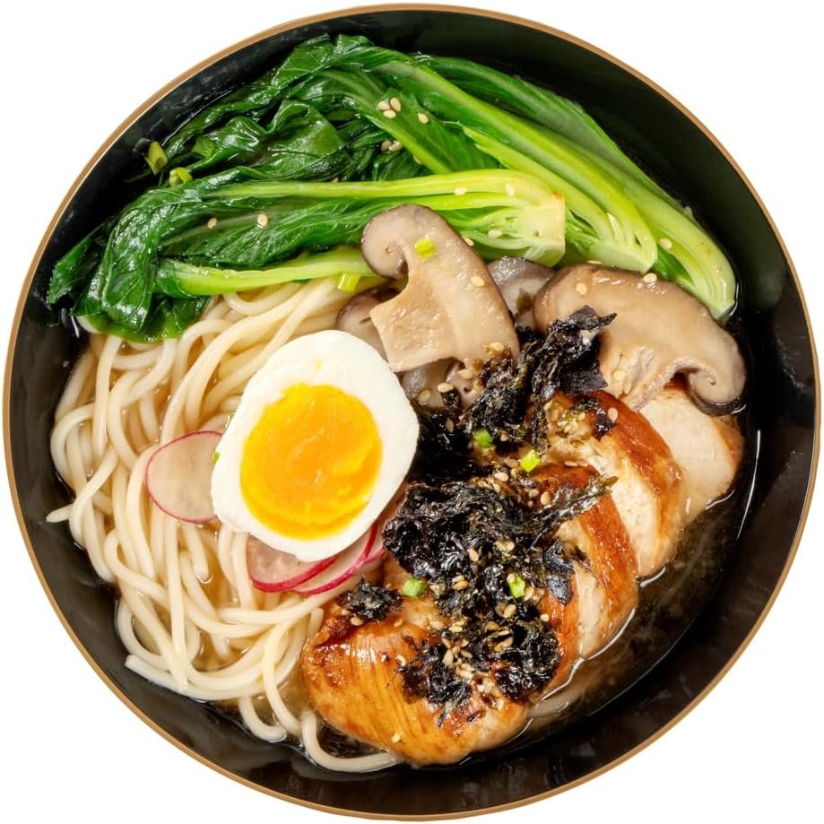 Wholesale 16 Ounce Gold-Rimmed Heavy-Duty Black Plastic Disposable Salad Bowls Pack of 20 Durable Fancy Bowls for Warm and Cold Foods Ideal for Restaurants Factory