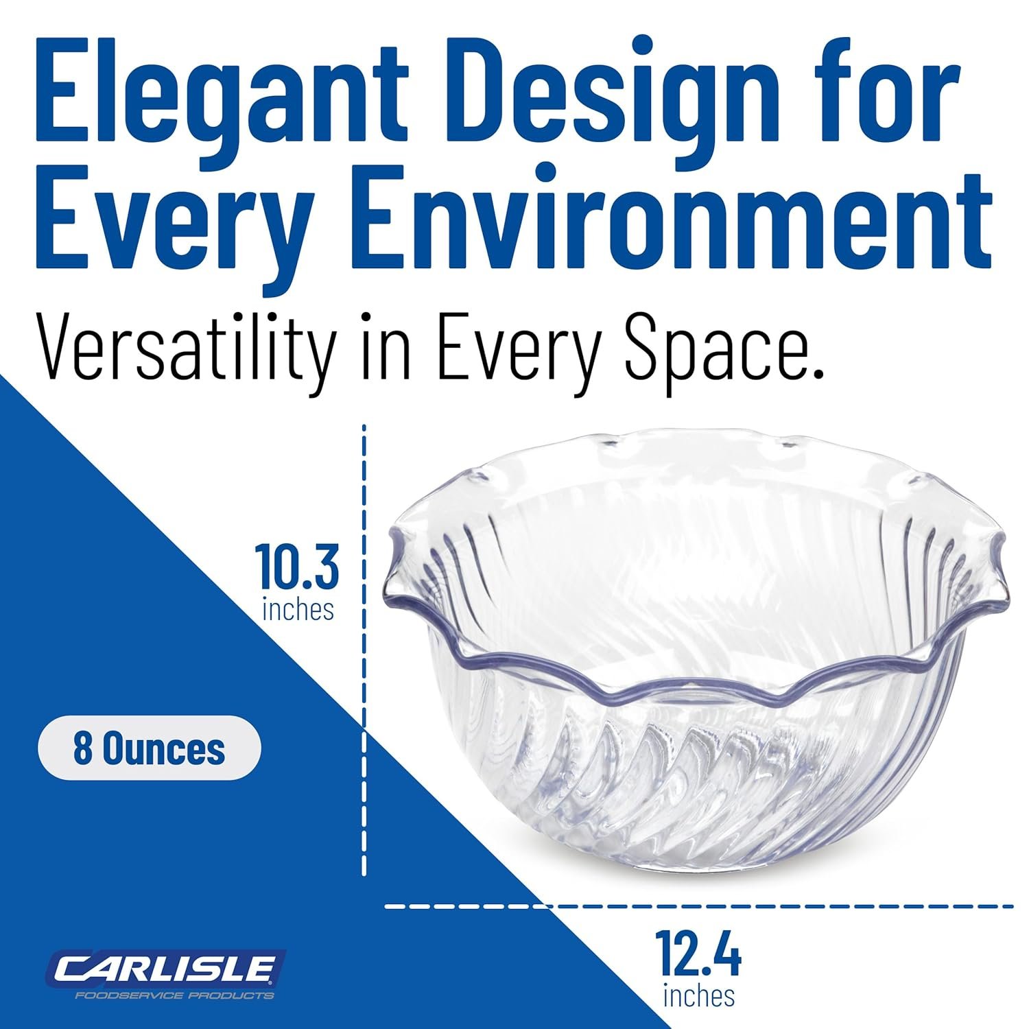 Wholesale 8 oz Clear Plastic Dessert Bowls Factory