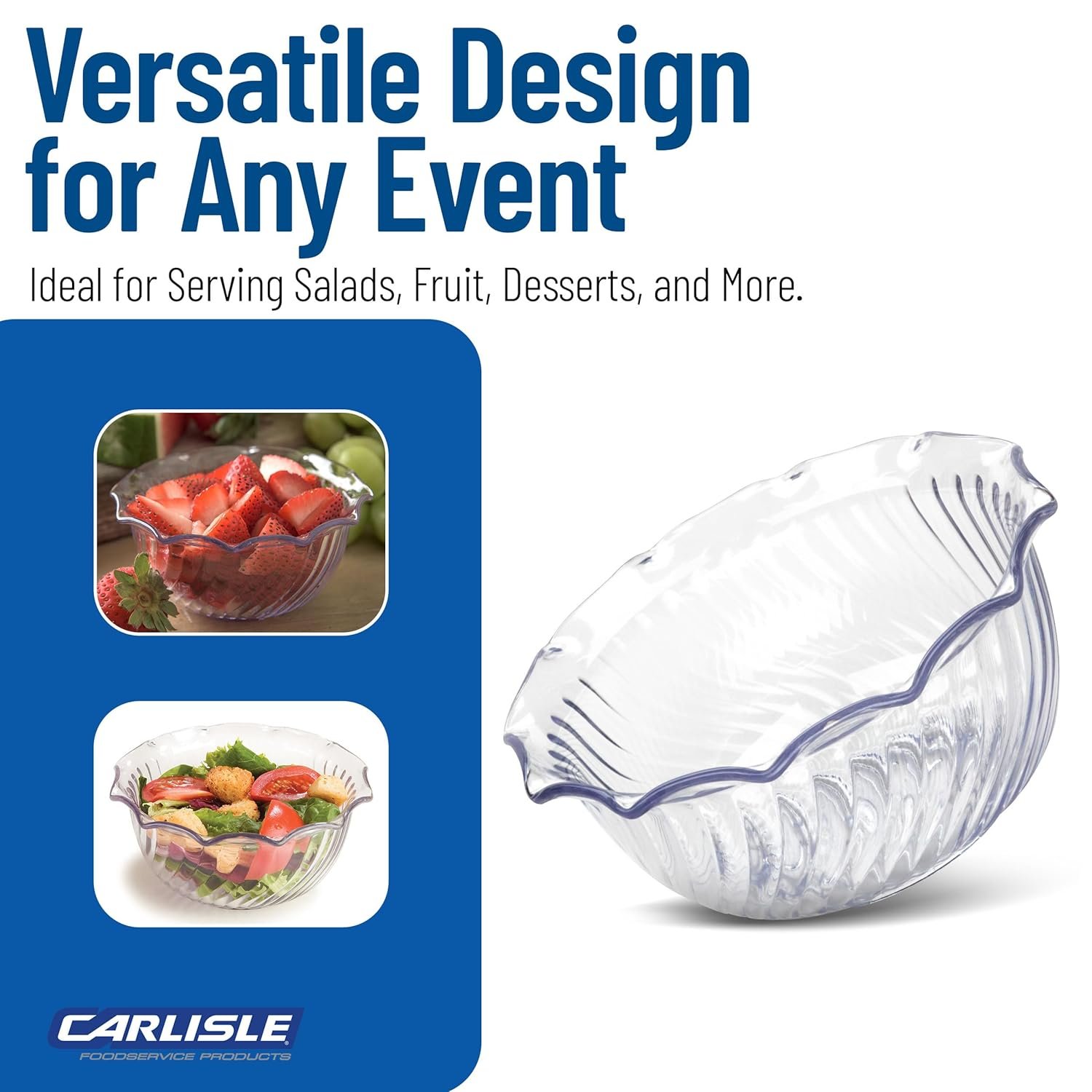 Wholesale 8 oz Clear Plastic Dessert Bowls Factory