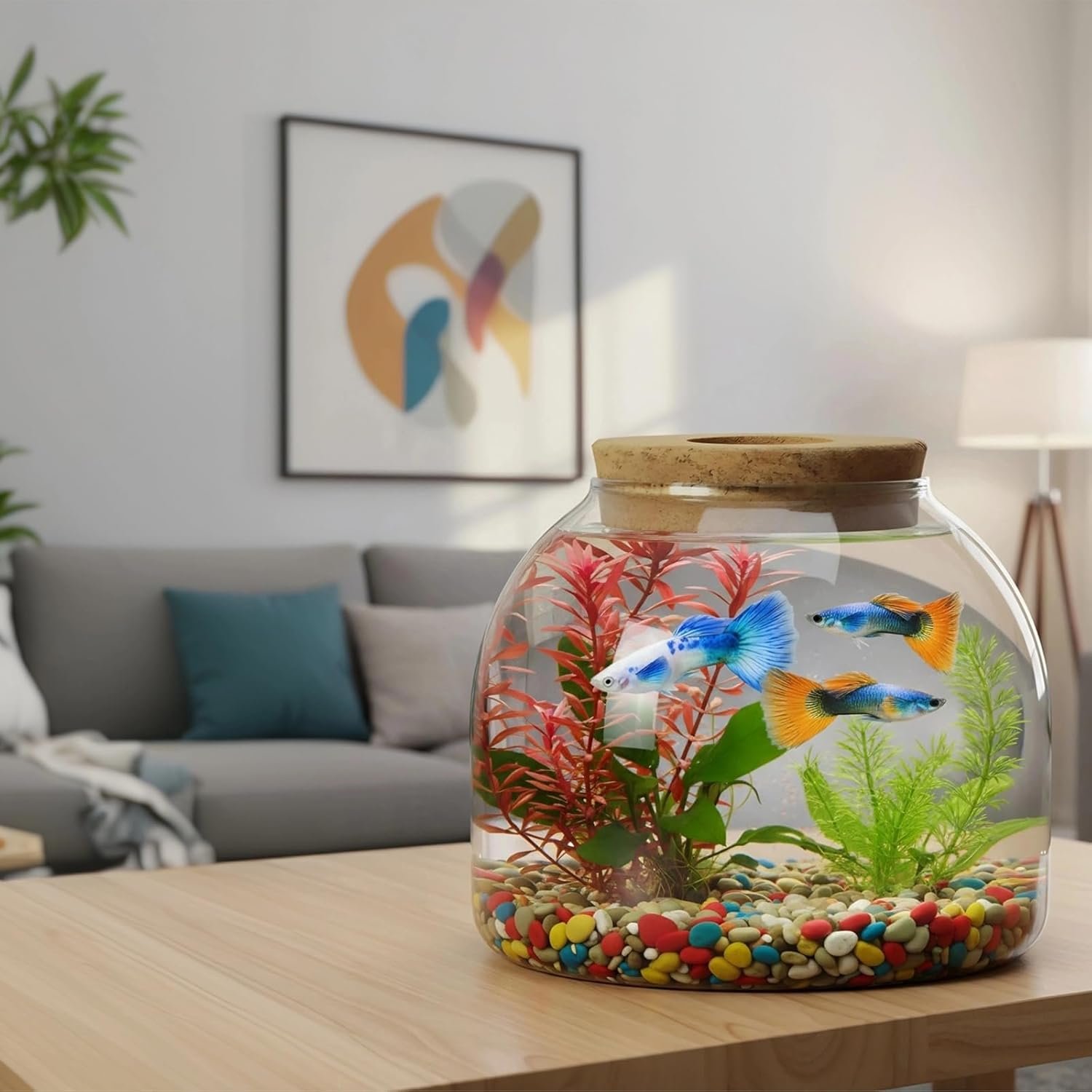 OEM Glass Terrarium Jar Succulent Bubble Planter with Cork Lid Open Mouth Round Fish Bowl Vase Sealed Bottle Vial for Home Decor Factory OEM Glass Terrarium Jar Succulent Bubble Planter with Cork Lid Open Mouth Round Fish Bowl Vase Sealed Bottle Vial for Home Decor Factory