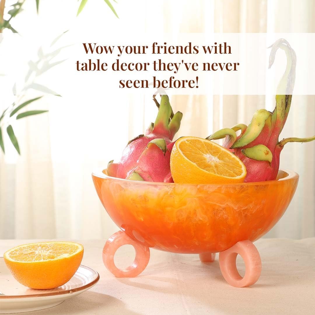 OEM 9-Inch Resin Decorative Fruit Bowl for Kitchen Counter Fall Table Centerpieces Coffee Table Basket Factory