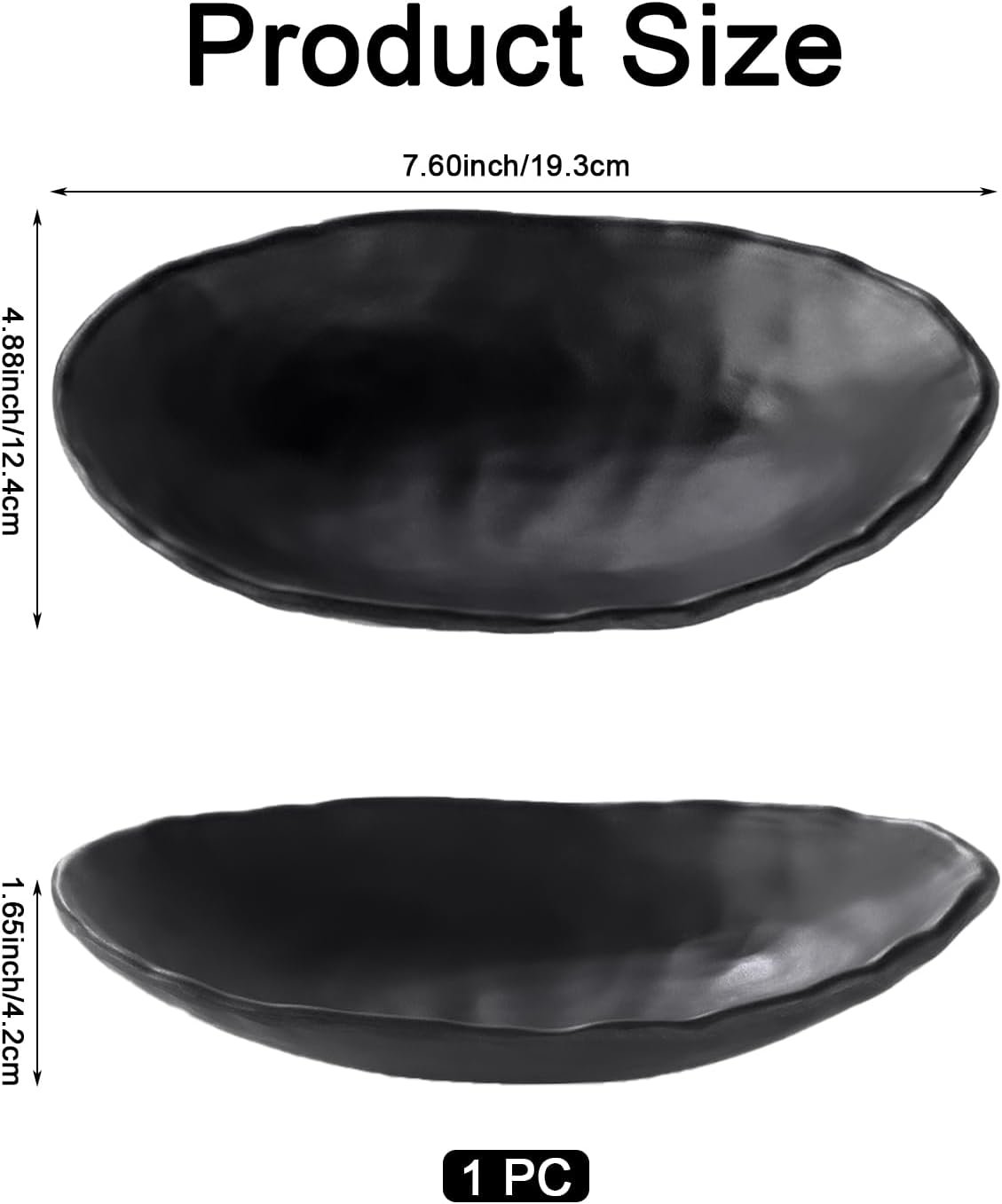 Wholesale Black Oval Jewelry Dish Tray Trinket Ring Holder Organizer Key Bowl 7.60 Inch for Entryway Office Home Decor Factory Wholesale Black Oval Jewelry Dish Tray Trinket Ring Holder Organizer Key Bowl 7.60 Inch for Entryway Office Home Decor Factory