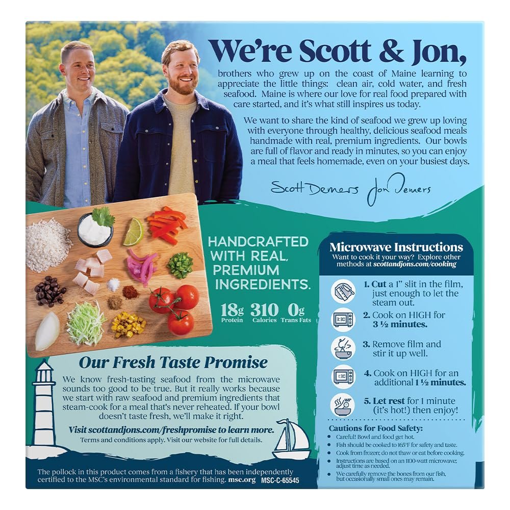 Wholesale Fish Baja Taco Bowl 9.6 OZ Factory