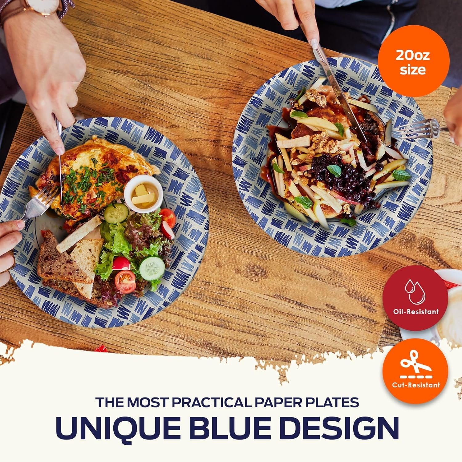 Wholesale 20 Oz Blue Paper Bowls Heavy Duty Disposable for Soup Pack of 50 Microwave Safe Oil Water Cut Resistant Recyclable Dinnerware Factory Wholesale 20 Oz Blue Paper Bowls Heavy Duty Disposable for Soup Pack of 50 Microwave Safe Oil Water Cut Resistant Recyclable Dinnerware Factory