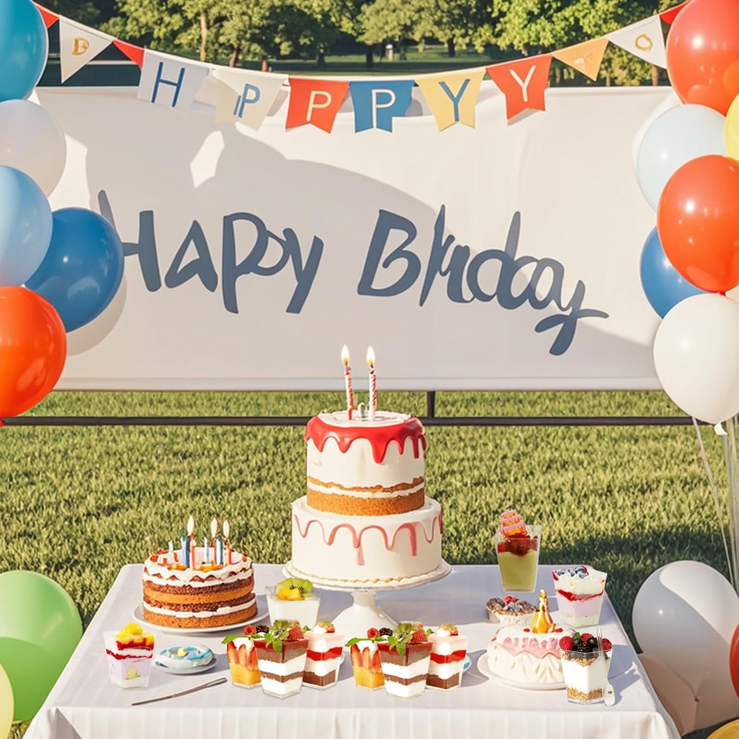 Wholesale 50 Pack 5 oz Clear Plastic Dessert Cups with Lids and Spoons for Yogurt Parfait Appetizer Parties Pudding Fruit Trifle Ice Cream supplier Wholesale 50 Pack 5 oz Clear Plastic Dessert Cups with Lids and Spoons for Yogurt Parfait Appetizer Parties Pudding Fruit Trifle Ice Cream supplier