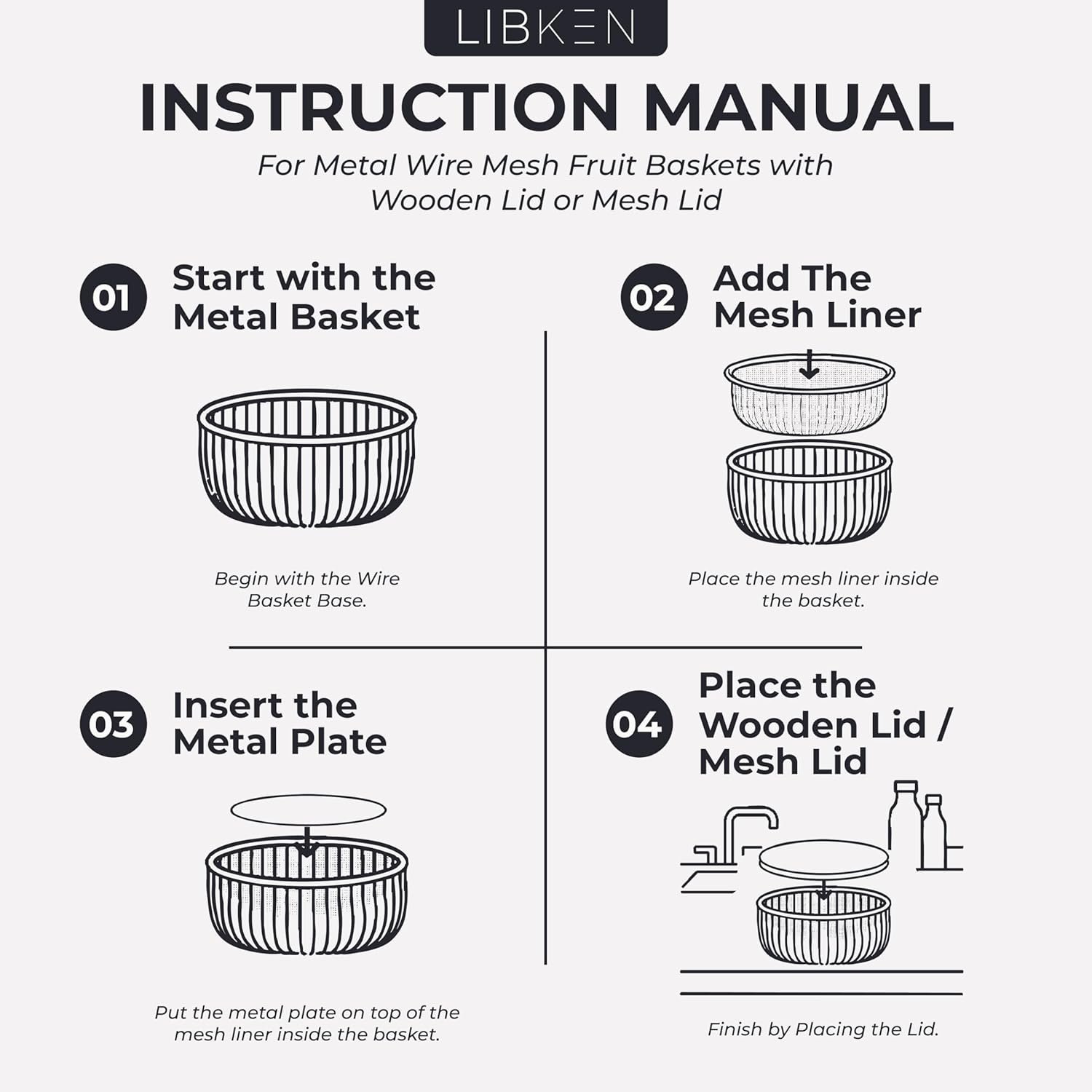 OEM Metal Fruit Bowl with Mesh Lid Basket - Kitchen Counter Holder Organizer Storage for Vegetables Fruits Snacks Bananas Factory OEM Metal Fruit Bowl with Mesh Lid Basket - Kitchen Counter Holder Organizer Storage for Vegetables Fruits Snacks Bananas Factory