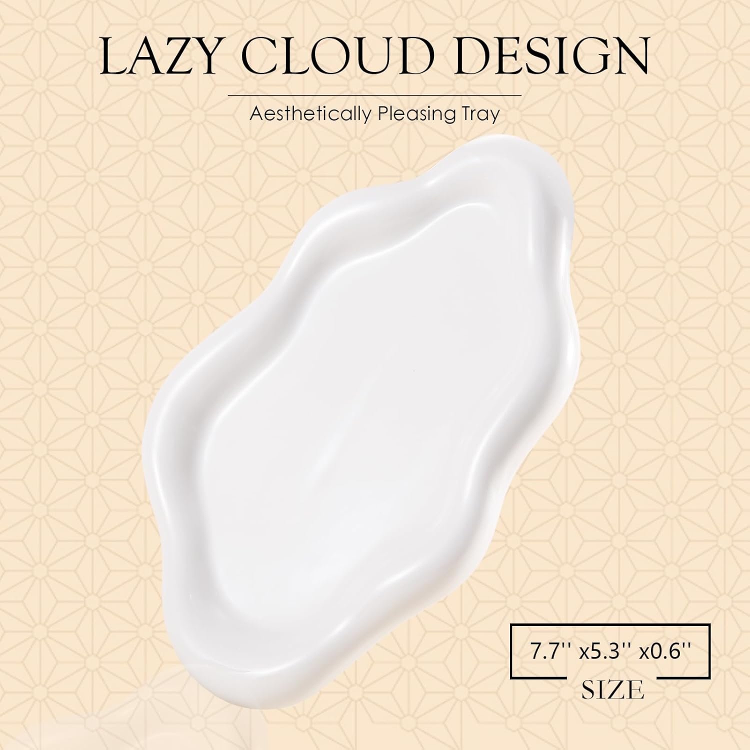 OEM Ceramic Cloud Jewelry Trinket Dish Vanity Key Tray Ring Holder for Women White Medium Aesthetic Room Decor Factory OEM Ceramic Cloud Jewelry Trinket Dish Vanity Key Tray Ring Holder for Women White Medium Aesthetic Room Decor Factory