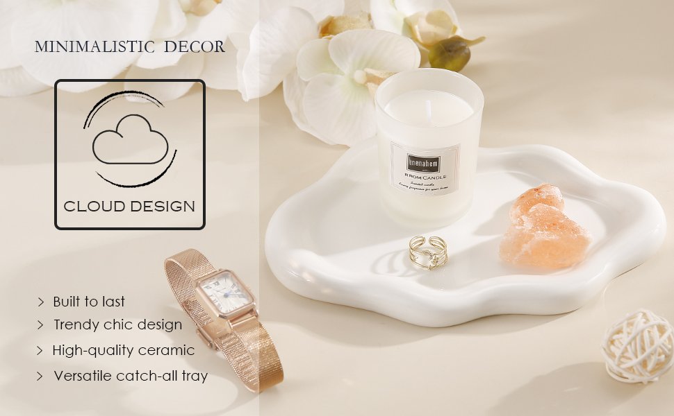 OEM Ceramic Cloud Jewelry Trinket Dish Vanity Key Tray Ring Holder for Women White Medium Aesthetic Room Decor Factory OEM Ceramic Cloud Jewelry Trinket Dish Vanity Key Tray Ring Holder for Women White Medium Aesthetic Room Decor Factory