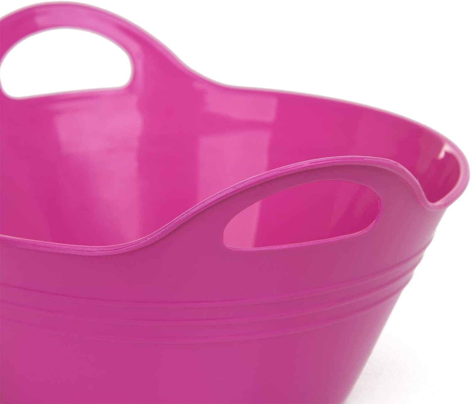 Wholesale Plastic Bowls with Handles 1.8L Medium 2 Pack Fuchsia Factory