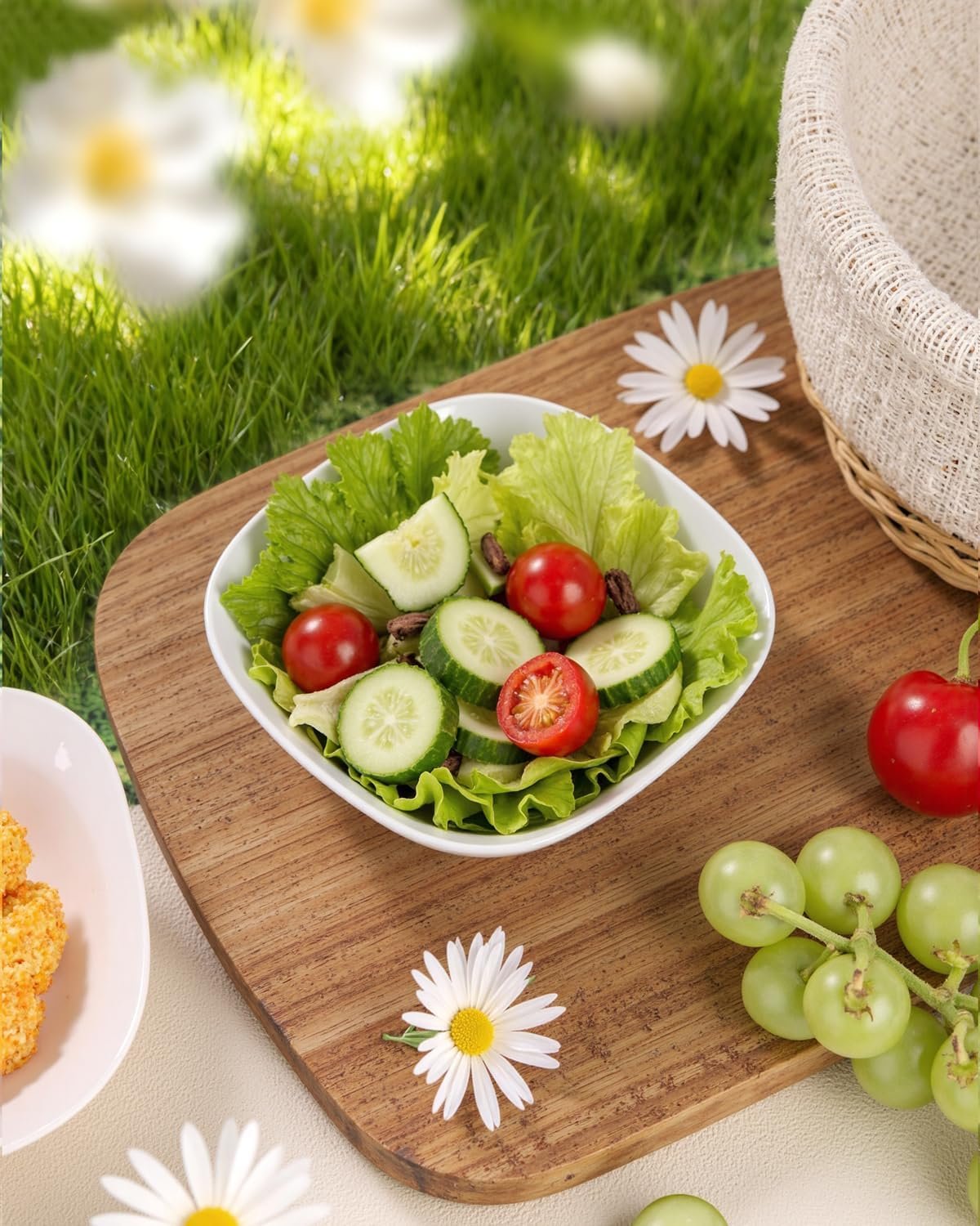 Wholesale 50Pack 8oz White Plastic Disposable Small Bowls for Ice Cream/Salsa/Dipping/Dessert/Sauce/Serving Parties Factory