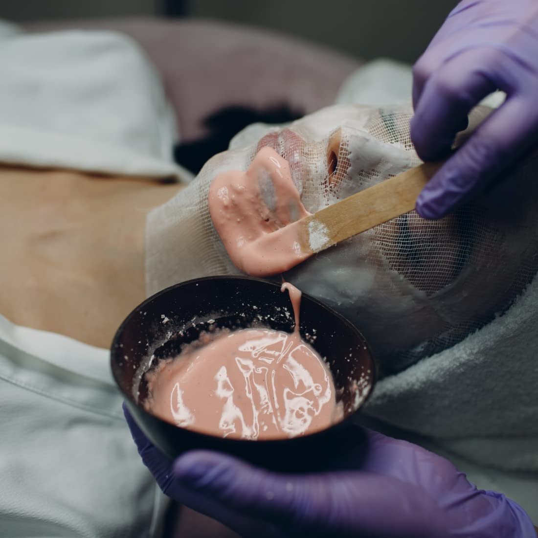 Wholesale Silicone Mixing Bowl Black Flexible Odorless for Facials Massage Body Products 8 oz Factory