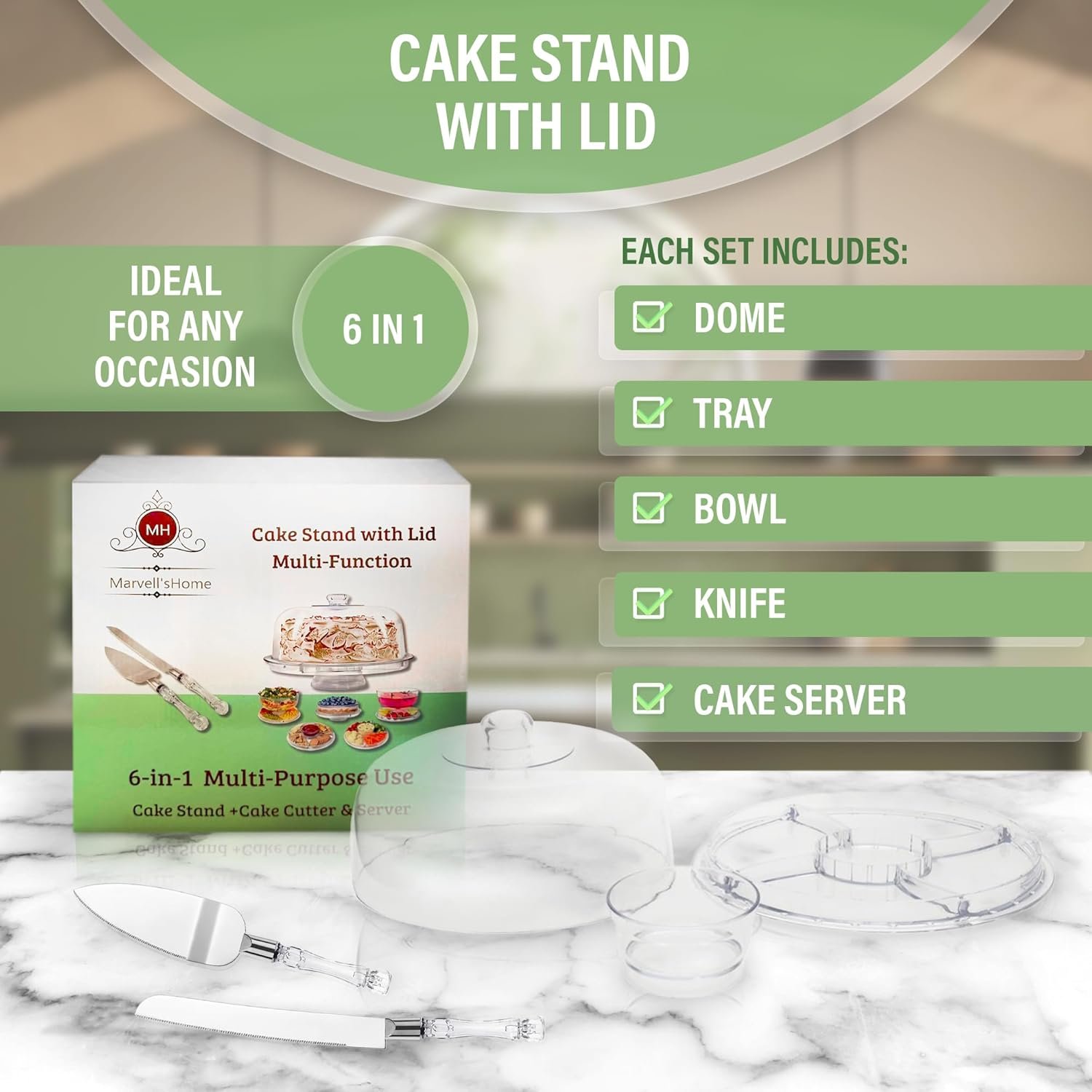 OEM Acrylic Cake Stand with Dome Lid Cover Plate Server Trifle Bowl Dessert Container Charcuterie Board Food Tray Factory OEM Acrylic Cake Stand with Dome Lid Cover Plate Server Trifle Bowl Dessert Container Charcuterie Board Food Tray Factory