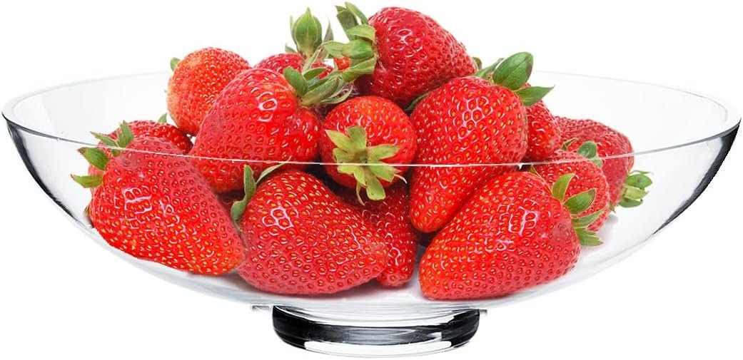 Wholesale Glass Footed Decorative Bowl 3