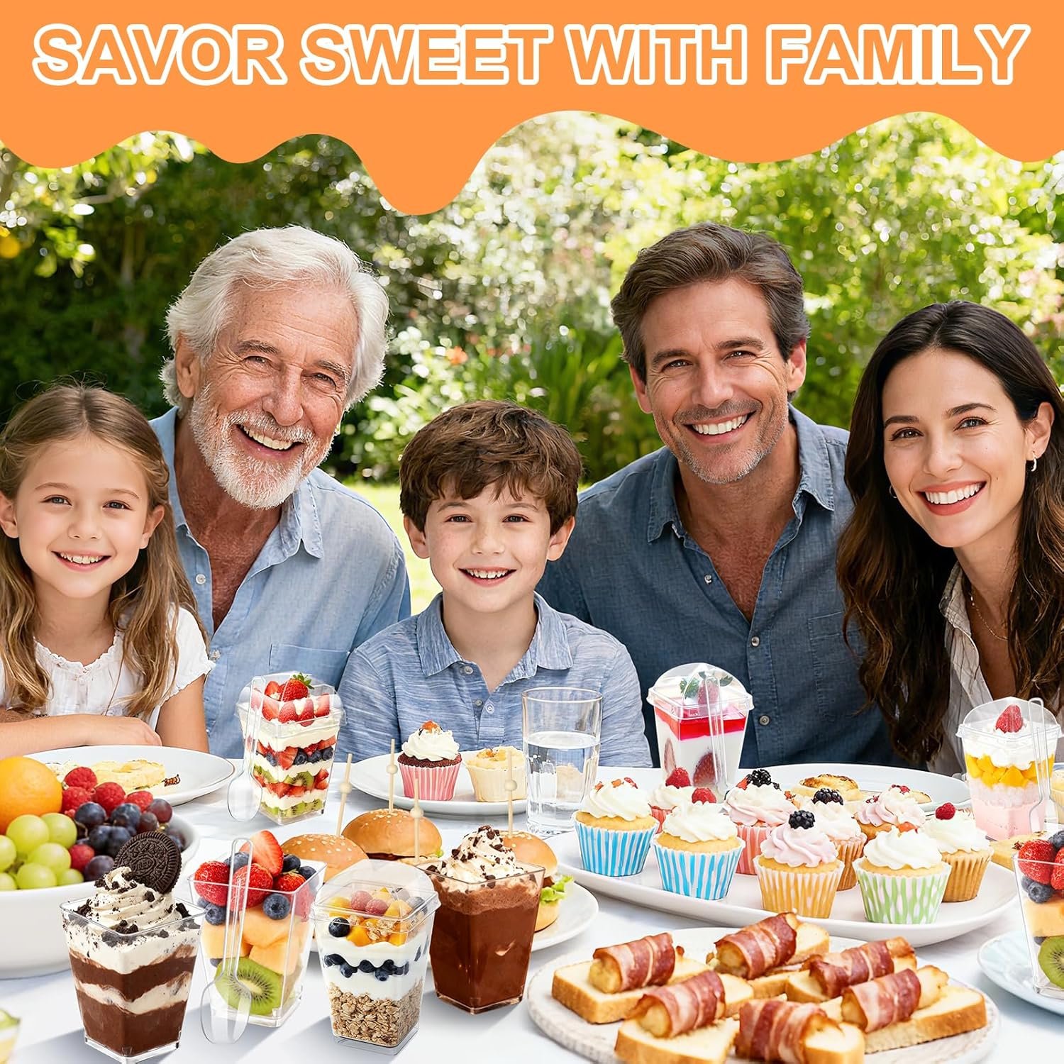 Wholesale 5oz Clear Plastic Dessert Cups with Lids and Spoons for Yogurt Parfaits Mini Shooters Square Appetizers Party Fruit Pudding Trifle Ice Cream 20 Pack Factory Wholesale 5oz Clear Plastic Dessert Cups with Lids and Spoons for Yogurt Parfaits Mini Shooters Square Appetizers Party Fruit Pudding Trifle Ice Cream 20 Pack Factory