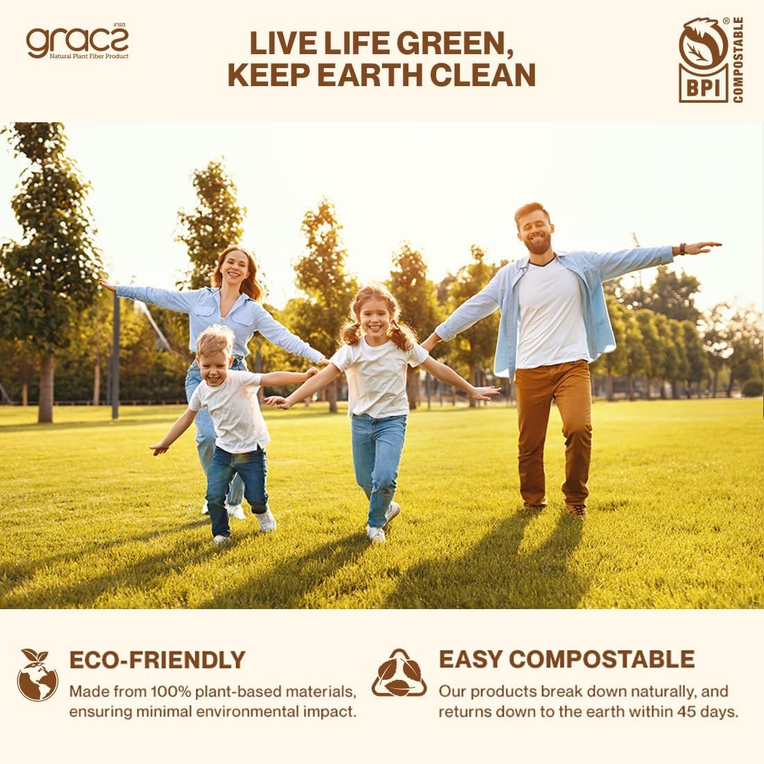 Wholesale 460ML Compostable Sugarcane Fiber Disposable Bowls for Salad Hot Soup Pasta Homes Schools Catering Pack of 50 Factory