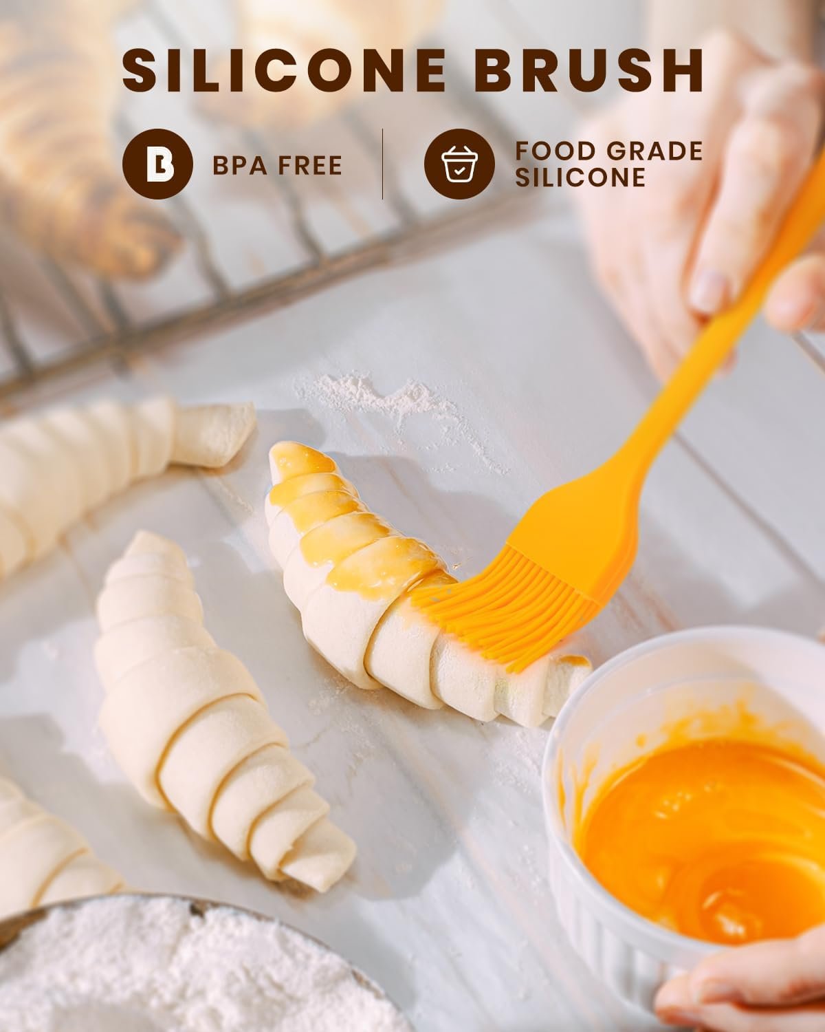 OEM Banneton Proofing Basket Sourdough Starter Kit 9-Inch Round Bread Baking Supplies with Thermometer Spatula Scraper Dough Whisk Factory