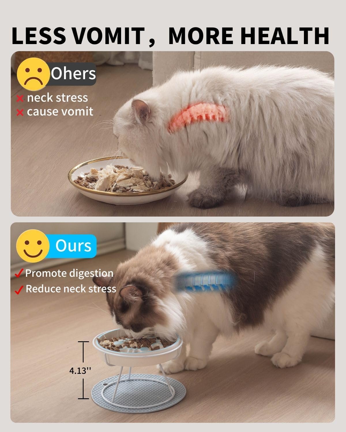 OEM Ceramic Fish Bone Slow Feeder Bowl for Cats Dogs Dishwasher Safe Non-Toxic Engaging Design Prevents Obesity Factory