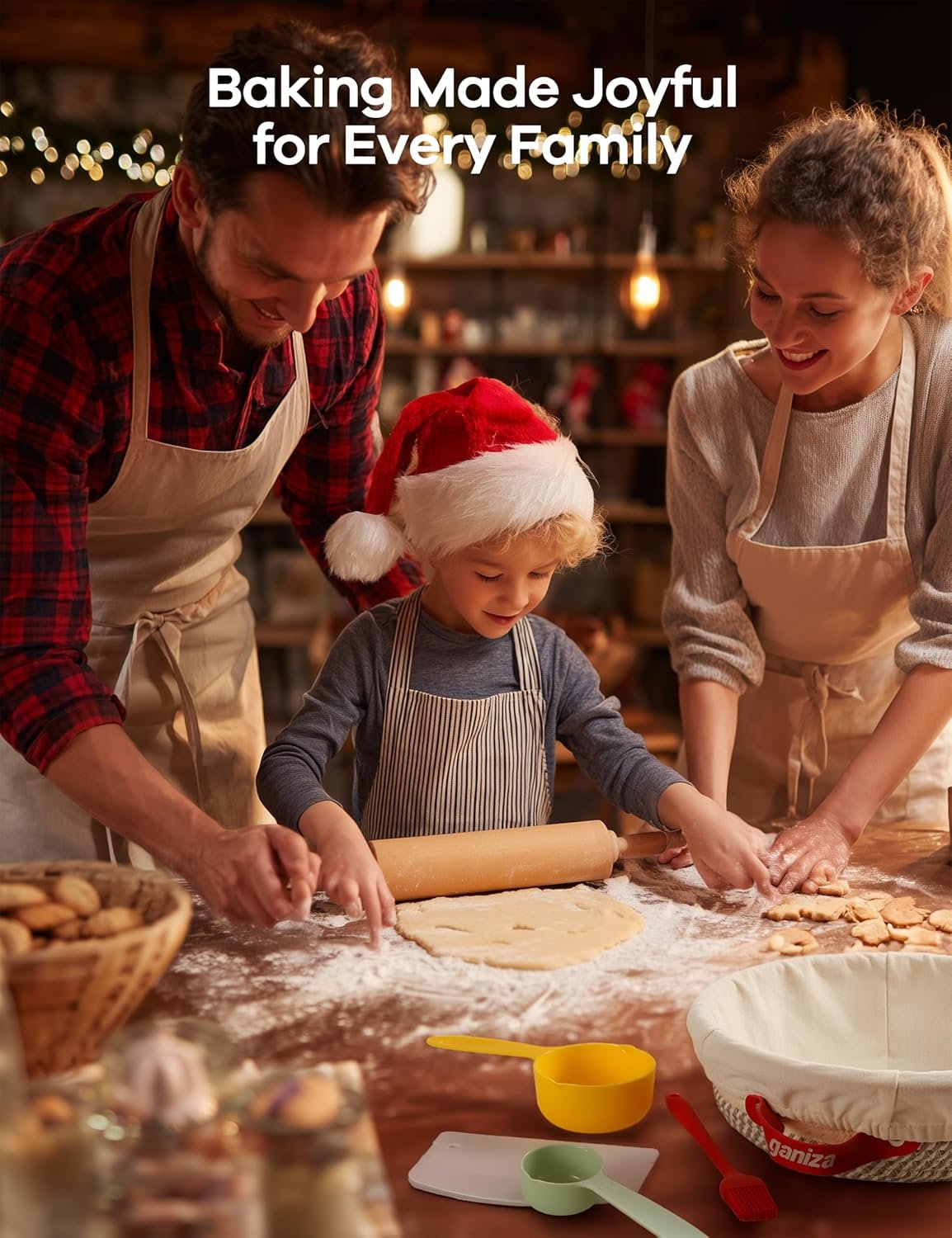 OEM Sourdough Starter Kit Cotton Rope Bread Baking Supplies 9-Inch Round and 10-Inch Oval Banneton Baskets with Liners Covers Proofing Basket Gifts for Bakers Women Wife Mom Factory