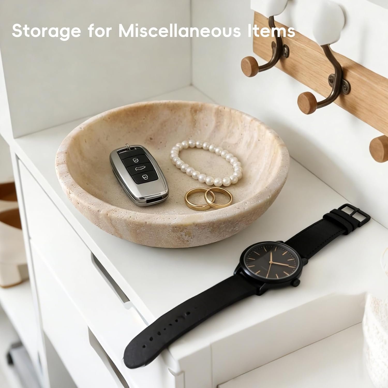 OEM Marble Travertine Decorative Serving Bowl for Kitchen Counter Dining Table Centerpiece Home Decor 7.8 Inch Factory OEM Marble Travertine Decorative Serving Bowl for Kitchen Counter Dining Table Centerpiece Home Decor 7.8 Inch Factory