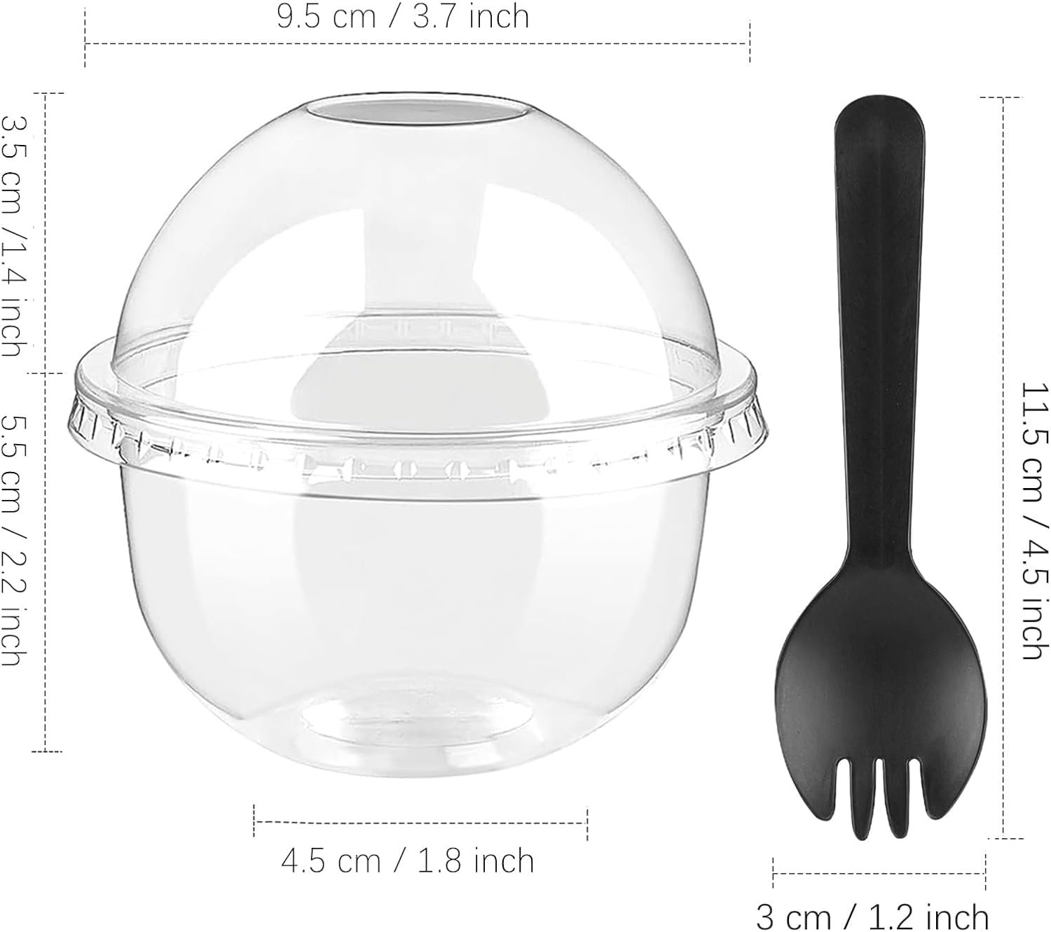 Wholesale 8 oz Clear Plastic Dessert Cups 50 Pack with Dome Lids Spoons Mini Disposable Parfait for Fruit Ice Cream Pudding Yogurt Trifle Factory Wholesale 8 oz Clear Plastic Dessert Cups 50 Pack with Dome Lids Spoons Mini Disposable Parfait for Fruit Ice Cream Pudding Yogurt Trifle Factory