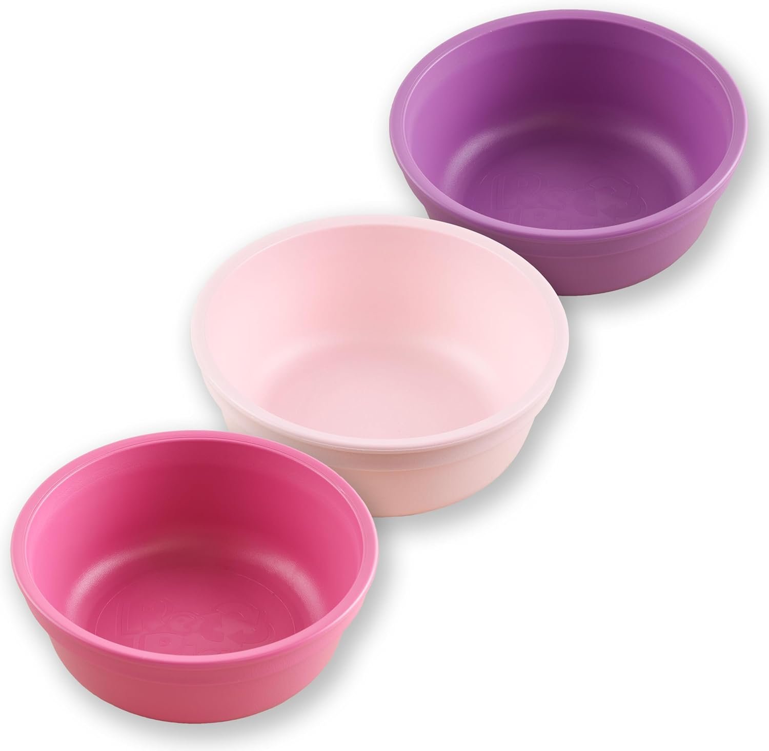 Wholesale 12 oz Toddler Bowls Set of 3 Deep-Walled Durable Reusable Snack Meal Bowls Dishwasher Microwave Safe BPA-Free Recycled Plastic Princess Factory