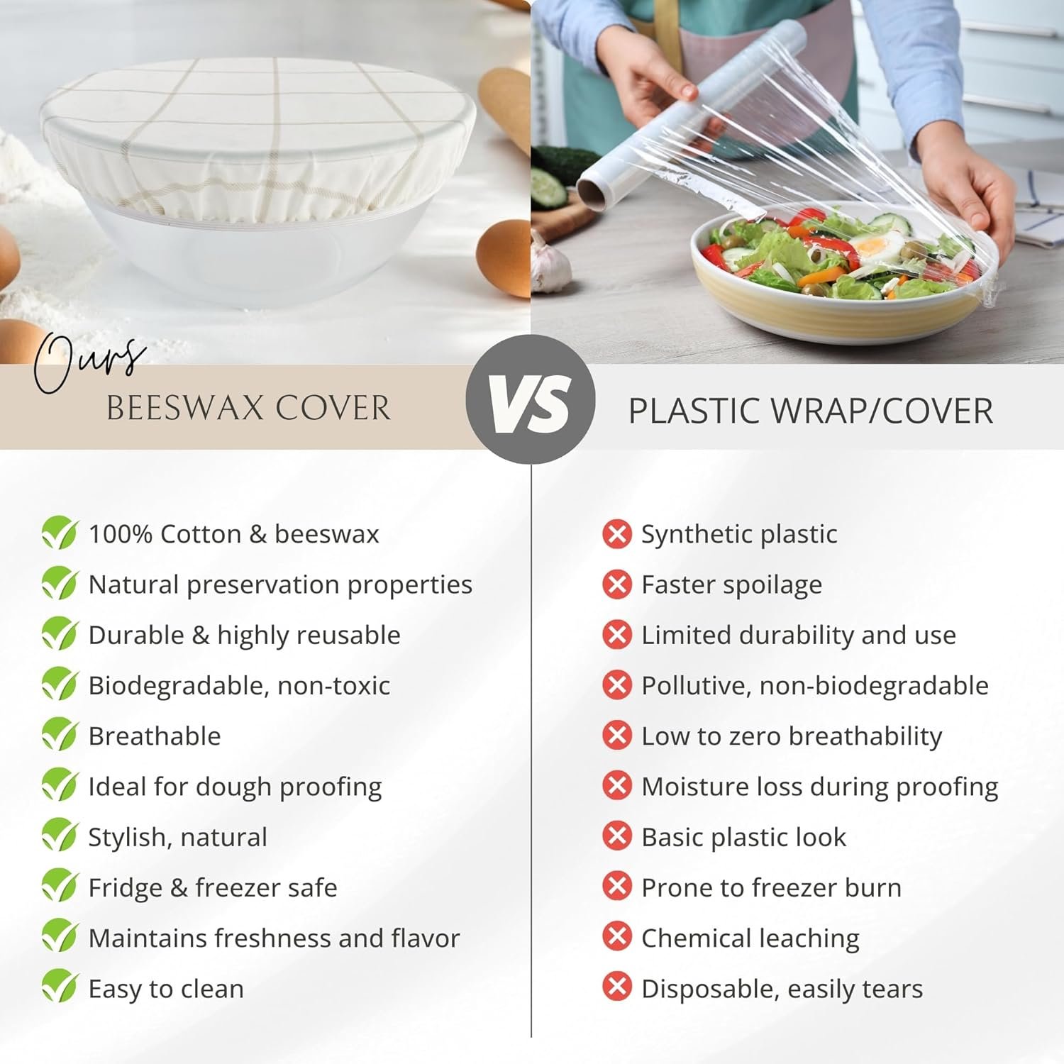 Wholesale Reusable Beeswax Bowl Covers for Bread Sourdough Proofing Food Storage 100% Organic Cotton Elastic Compostable (2 Large) Factory Wholesale Reusable Beeswax Bowl Covers for Bread Sourdough Proofing Food Storage 100% Organic Cotton Elastic Compostable (2 Large) Factory