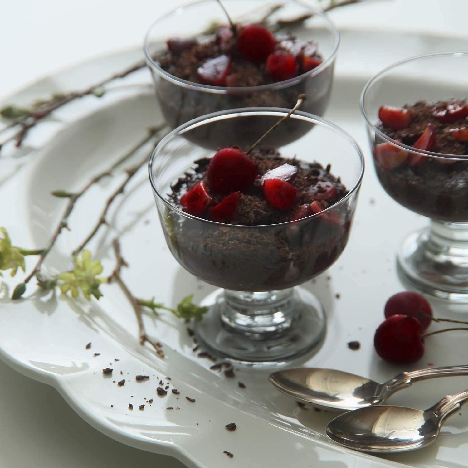 Wholesale 6-Piece 9.5 oz Clear Glass Ice Cream Bowls Dessert Cups Factory Wholesale 6-Piece 9.5 oz Clear Glass Ice Cream Bowls Dessert Cups Factory