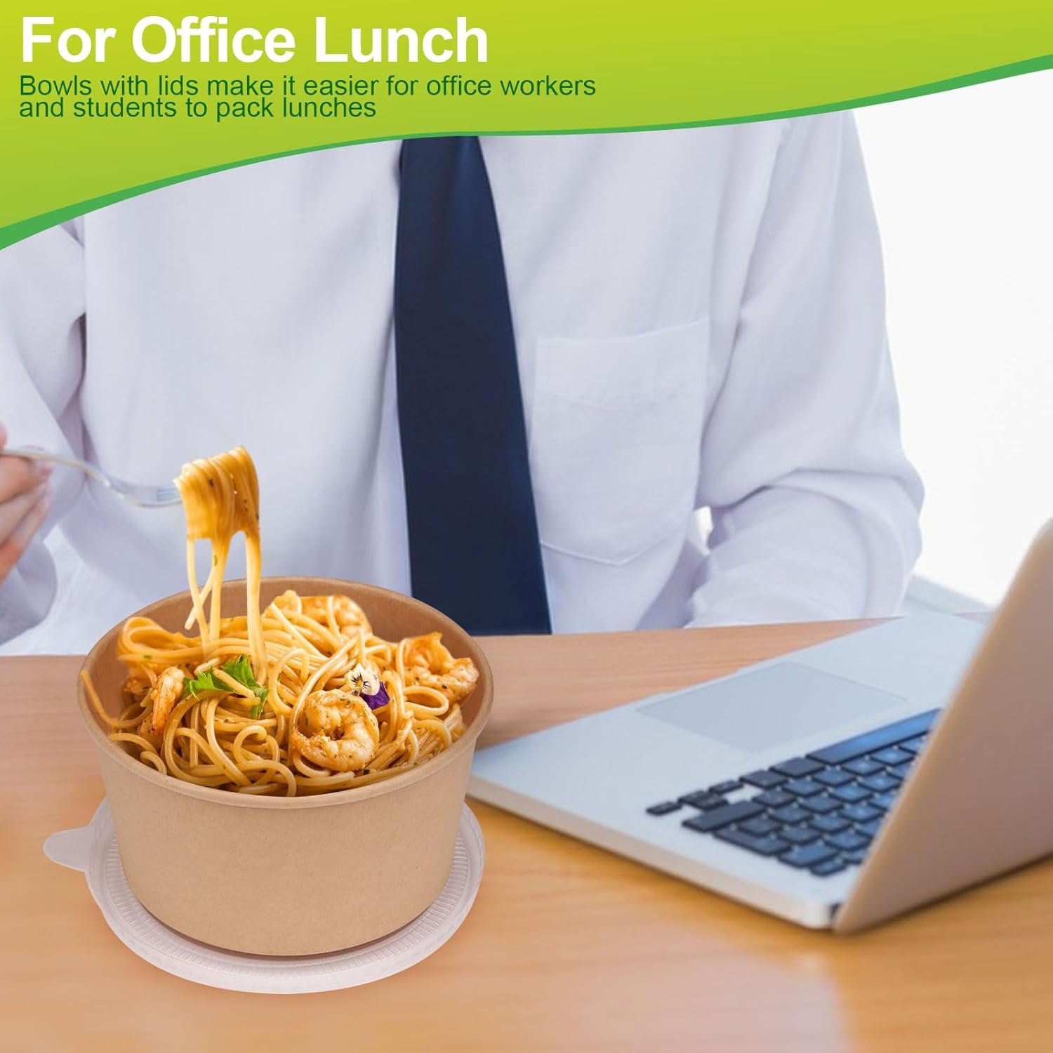 Wholesale 32oz Large Paper Bowls with Lids 50 Pack Disposable Biodegradable for Salads Soup Hot and Cold Food Heavy Duty Serving Party Bowls Factory Wholesale 32oz Large Paper Bowls with Lids 50 Pack Disposable Biodegradable for Salads Soup Hot and Cold Food Heavy Duty Serving Party Bowls Factory