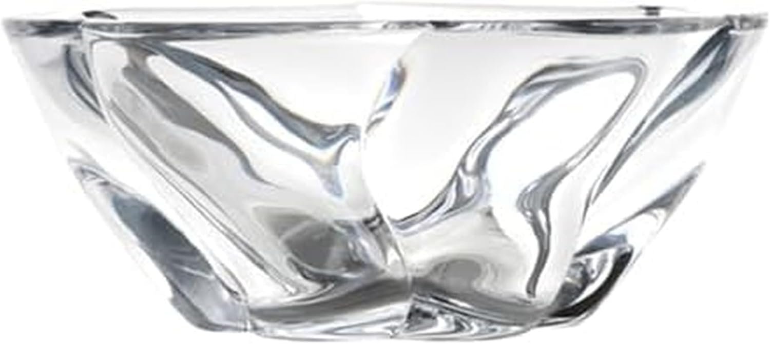 OEM 11 Inch Cassia Crystal Glass Bowl Factory