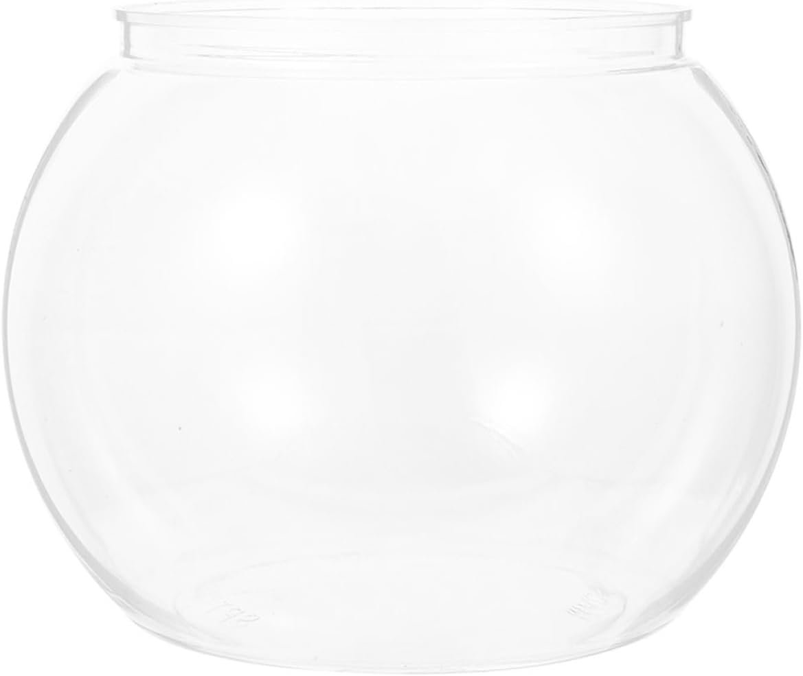 OEM 5.5 Inch Transparent Clear Round Fish Bowl Tank for Betta Fish Small Turtles Desktop Aquarium Decorative Shallow Office Home Factory OEM 5.5 Inch Transparent Clear Round Fish Bowl Tank for Betta Fish Small Turtles Desktop Aquarium Decorative Shallow Office Home Factory