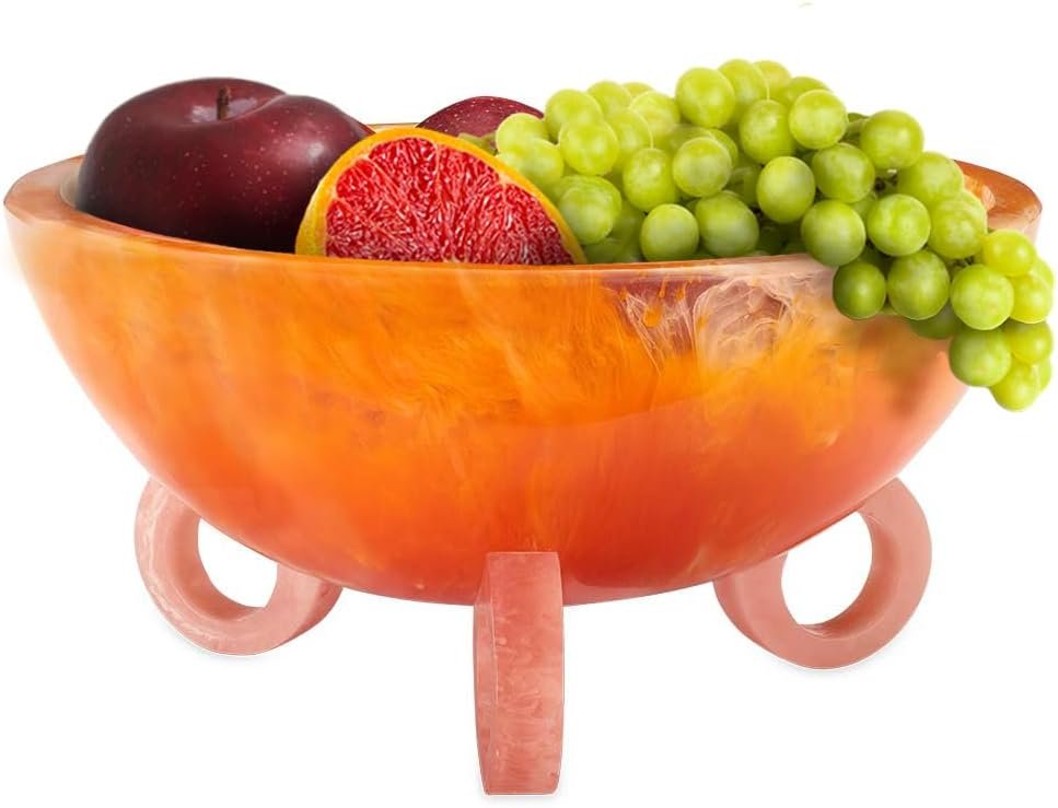 OEM 9-Inch Resin Decorative Fruit Bowl for Kitchen Counter Fall Table Centerpieces Coffee Table Basket Factory