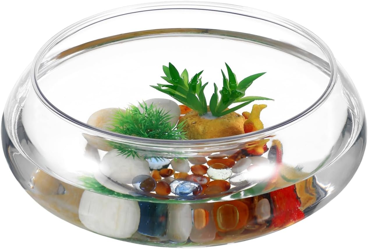 OEM Clear Bubble Round Fish Bowl Vase Planter Terrarium Aquatic Hydroponic Plant Pot Aquarium Tank Factory