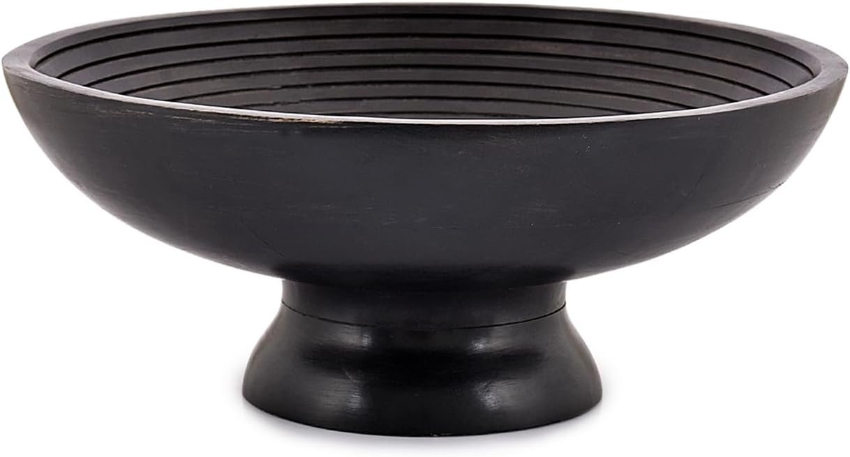 OEM Mango Wood Fruit Bowl Serving Dish for Fruits Salads 12 x 12 x 5 Inches Beautiful Kitchen Accent Factory