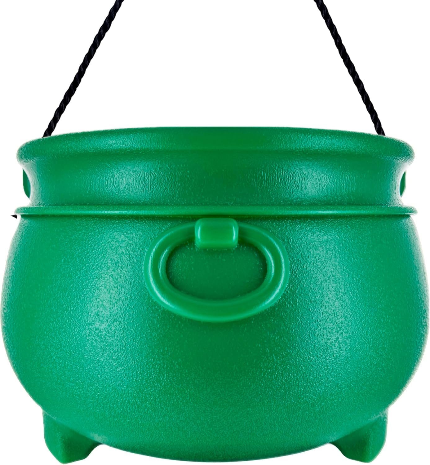 Wholesale 12 Inch Large Green Plastic Cauldron Leprechaun Kettle for Candy Coins Treats Punch Bowl St. Patrick's Day Pot of Gold Party Decor Factory Wholesale 12 Inch Large Green Plastic Cauldron Leprechaun Kettle for Candy Coins Treats Punch Bowl St. Patrick's Day Pot of Gold Party Decor Factory