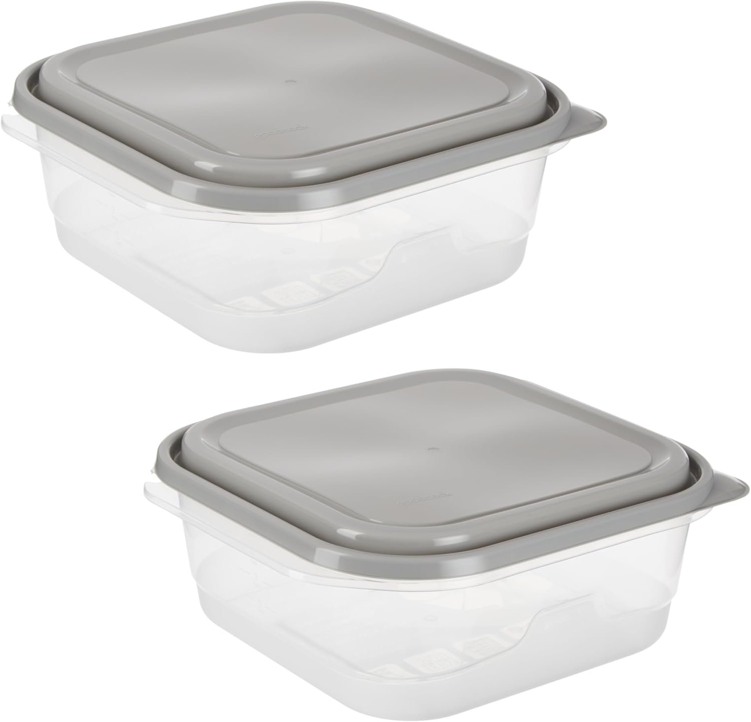 Wholesale Extra Large Square Food Storage Container 2 Pack BPA Free Factory
