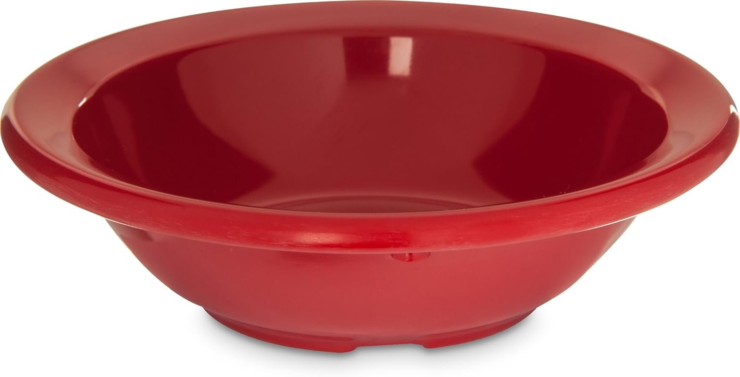 Wholesale Reusable Melamine Fruit Bowl with Rim 4.75 Ounces Red for Home and Restaurant Factory Wholesale Reusable Melamine Fruit Bowl with Rim 4.75 Ounces Red for Home and Restaurant Factory